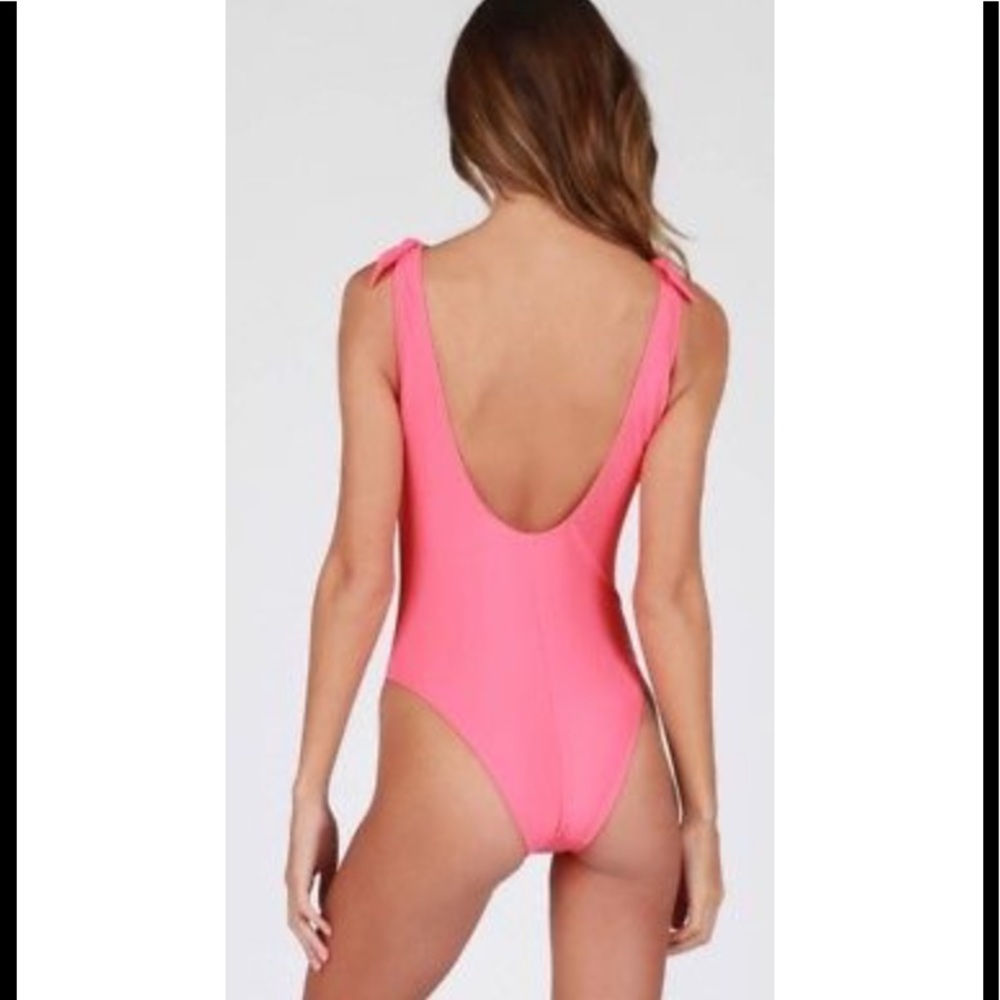 Sugar Coast one piece coral swimsuit NWT - Picture 3 of 8